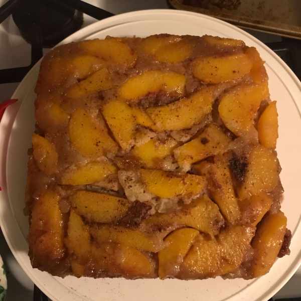 Peach Upside-Down Cake