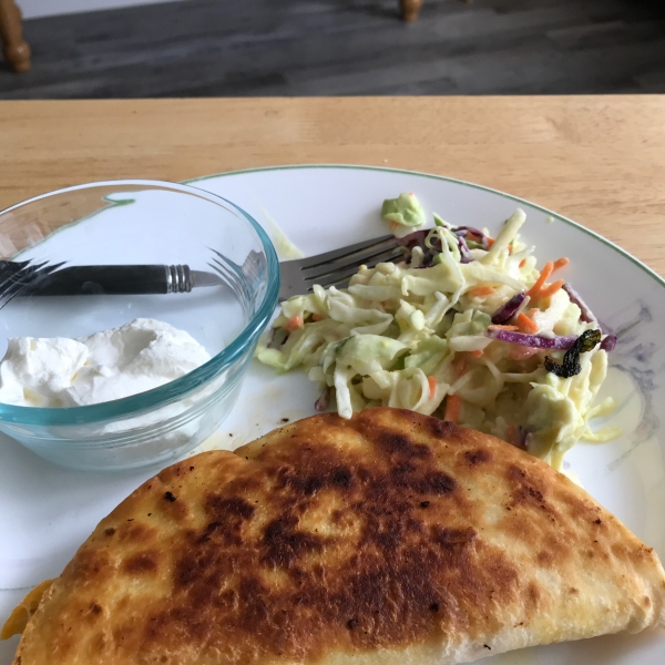 Chicken, Tomato, and Spinach Quesadillas