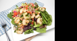 Gazpacho Salad with Shrimp