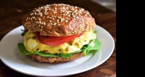 Greek Yogurt Egg Salad Sandwich