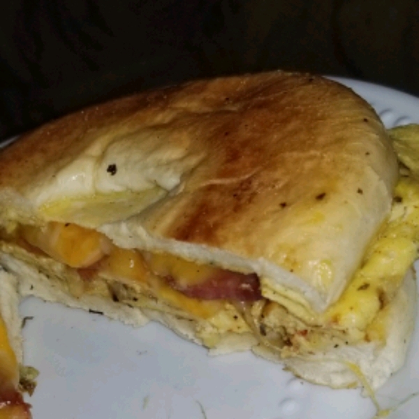 The Ultimate Open-faced Breakfast SPAM®WICH Sandwich