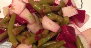 Beet, Bean and Apple Salad