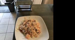 Baked Shrimp Scampi with Linguine