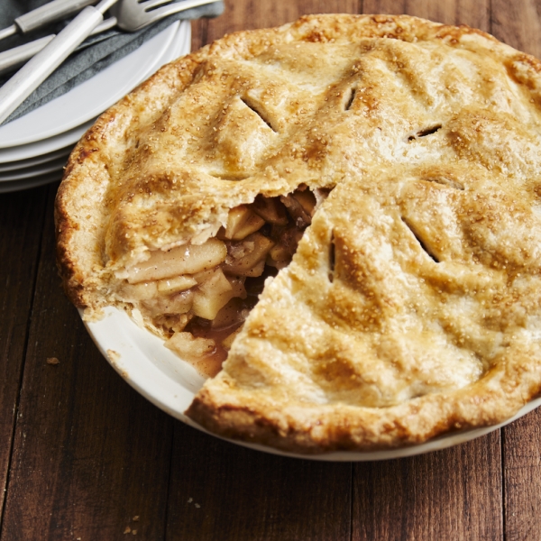 Salted Caramel Apple Pie