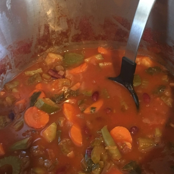 Jamie's Minestrone Soup