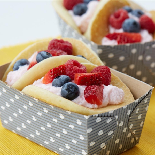 Fruity Pancake Tacos