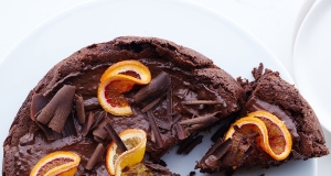 Ghirardelli® Chocolate and Orange Mousse Cake