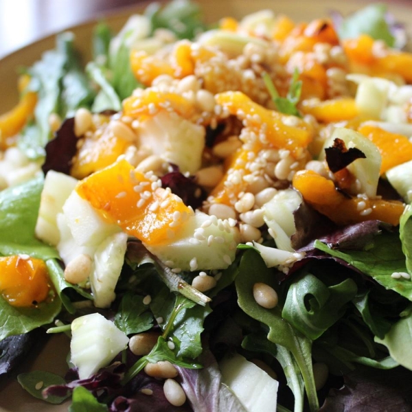 Red Pepper and Fennel Bulb Salad