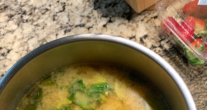 Chicken and Veggie Miso Soup (Instant Pot Version)