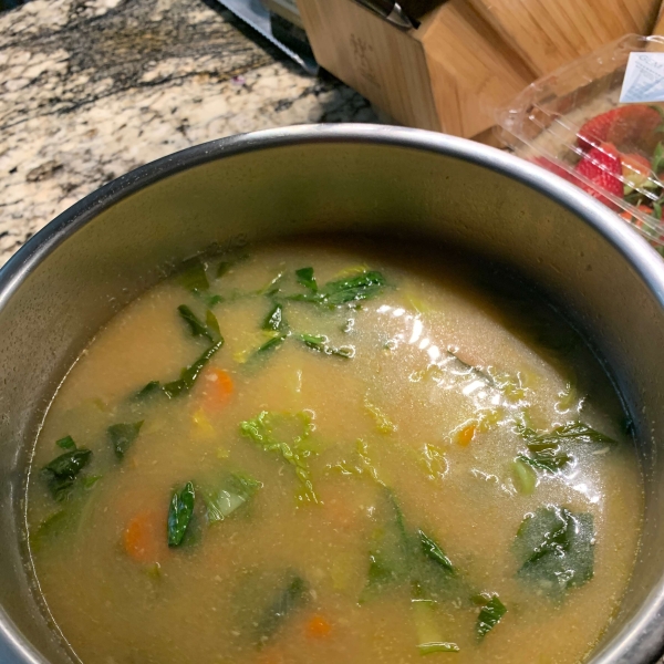 Chicken and Veggie Miso Soup (Instant Pot Version)
