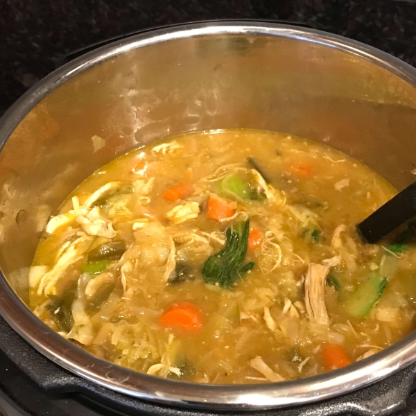 Chicken and Veggie Miso Soup (Instant Pot Version)