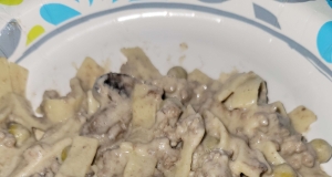 Simple Hamburger Stroganoff