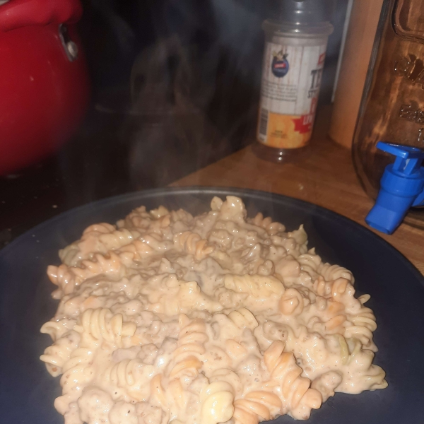 Simple Hamburger Stroganoff