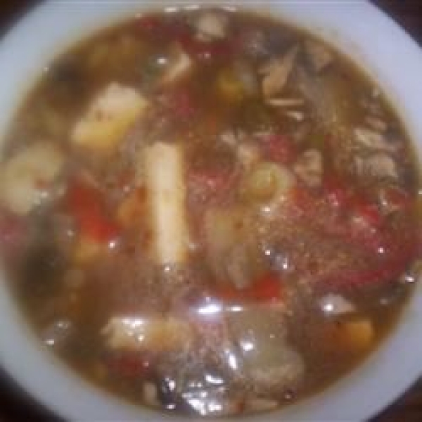 Hot and Sour Soup with Tofu