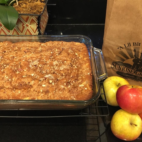 Mom's Prize Winning Raw Apple Cake