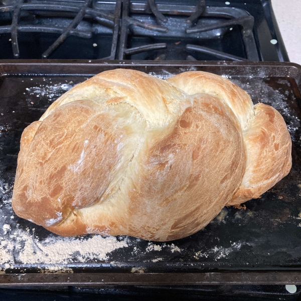 Braided Easter Egg Bread