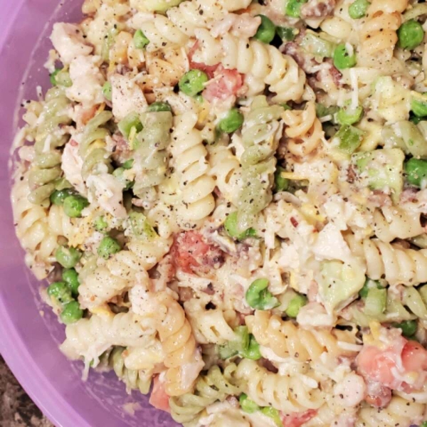 Chicken Club Pasta Salad