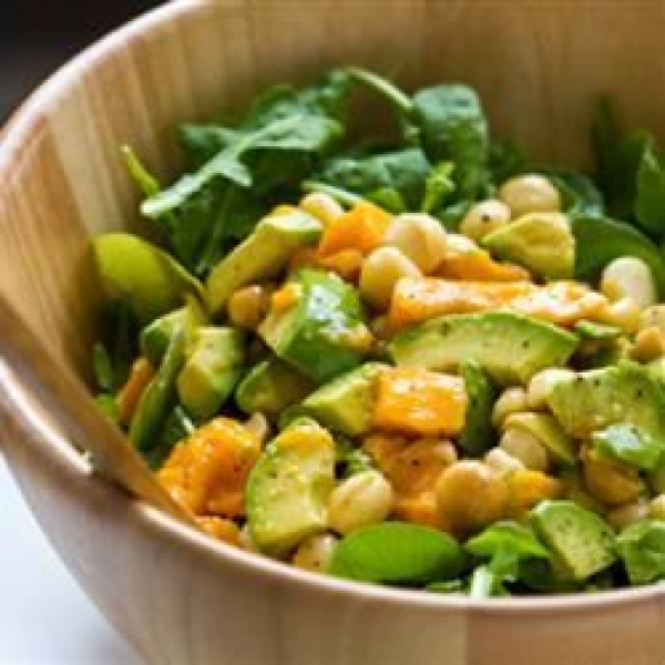 Em's Arugula Salad with Mango