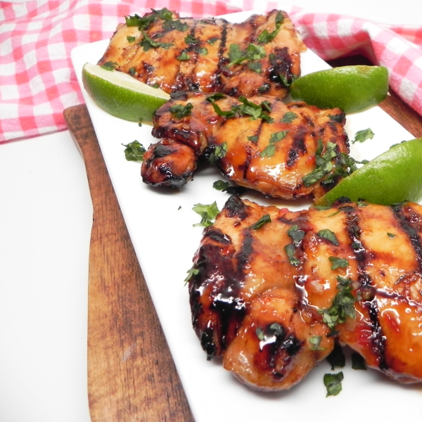 Thai Grilled Chicken Thighs