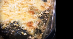 Asparagus-Spinach-Artichoke Casserole