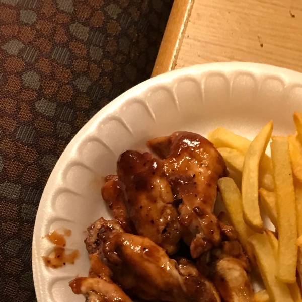 Ashley and Whitney's Honey BBQ Wings
