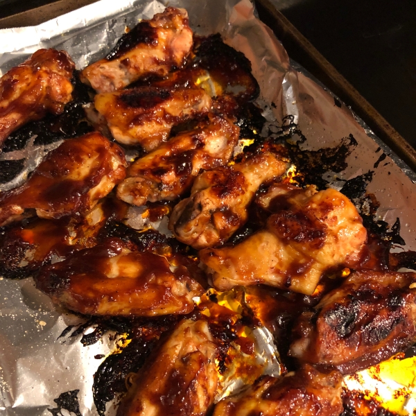 Ashley and Whitney's Honey BBQ Wings