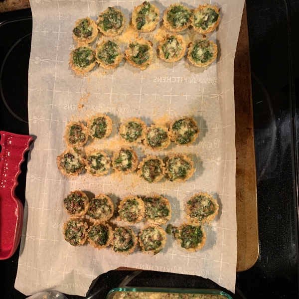 Stuffed Mushroom Phyllo Bites