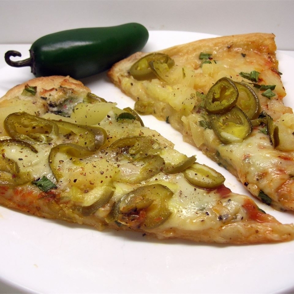 Pineapple Jalapeno Pizza
