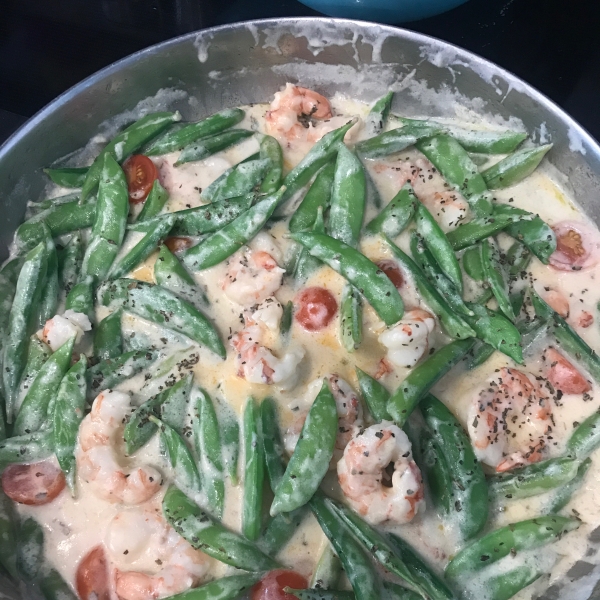Thai Shrimp and Sugar Snap Peas