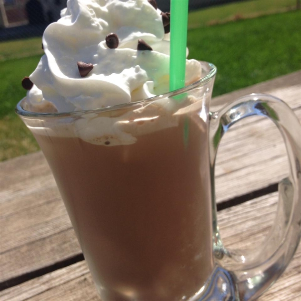 Blended Frozen Hot Chocolate