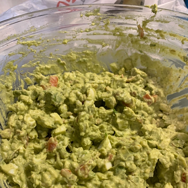 Creamy Avocado Egg Salad