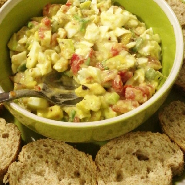 Creamy Avocado Egg Salad