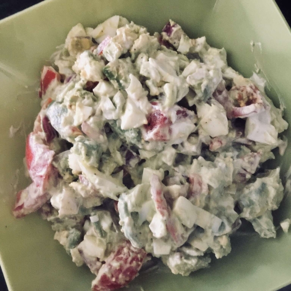 Creamy Avocado Egg Salad