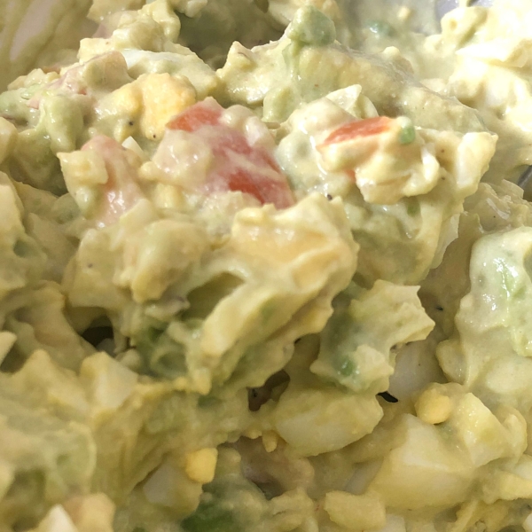 Creamy Avocado Egg Salad