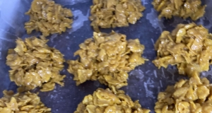 Grama's Corn Flake Peanut Butter Cookies