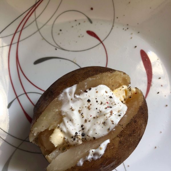 Slow Cooker Baked Potatoes