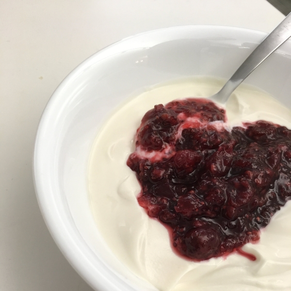 Cranberry Raspberry Chia Seed Jam