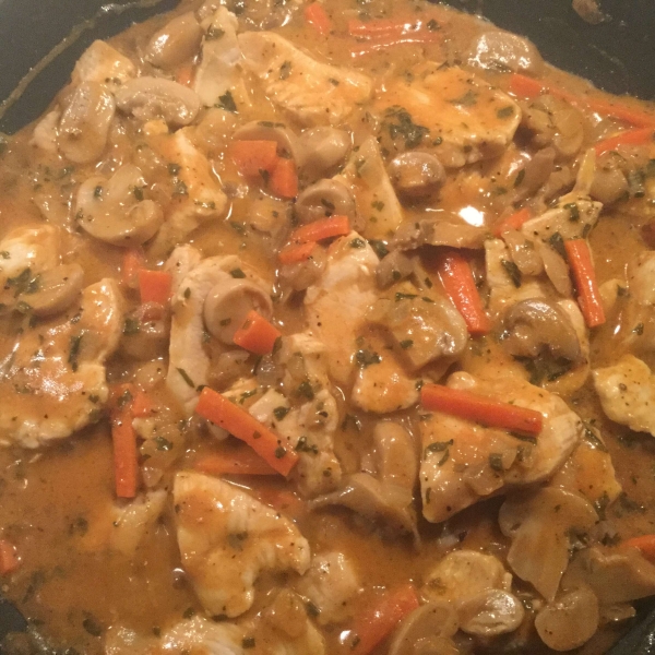Chicken Diane Style