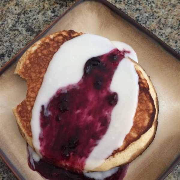 Cake Batter Pancakes