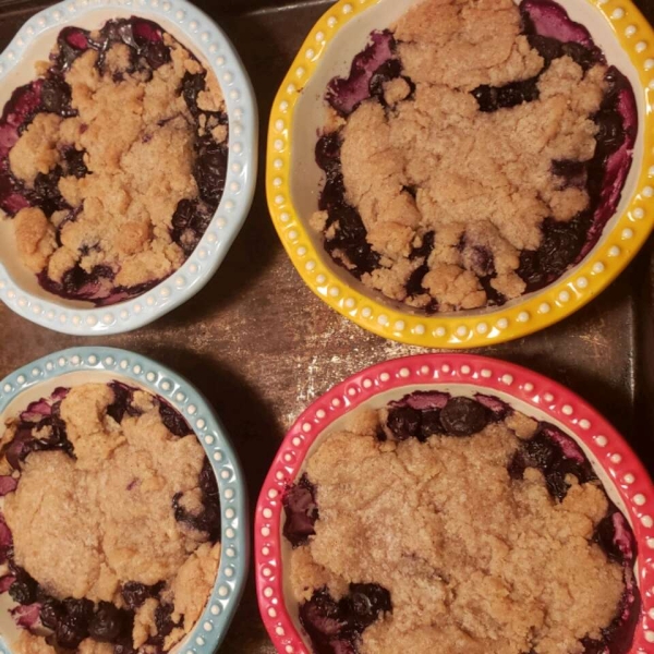 Blueberry Cinnamon Crisp