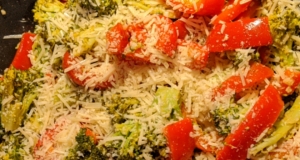 Broccoli Rabe with Roasted Peppers