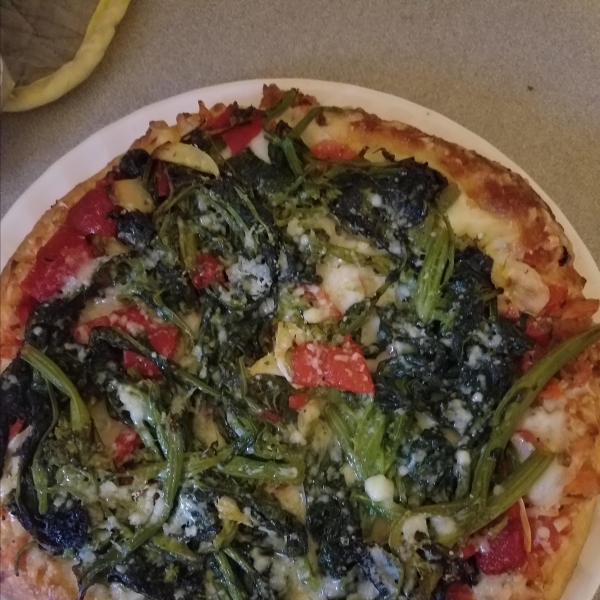 Broccoli Rabe with Roasted Peppers