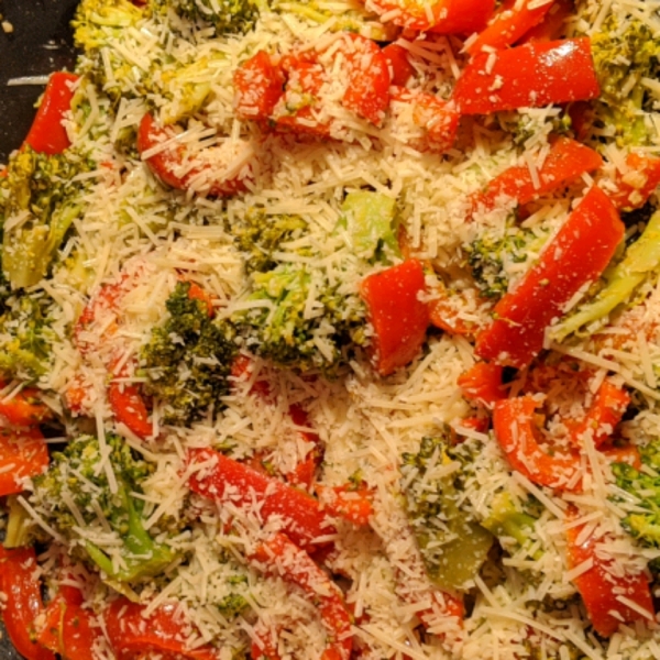 Broccoli Rabe with Roasted Peppers