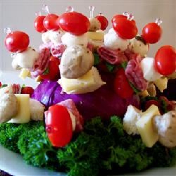 Mozzarella and Tomato Appetizer