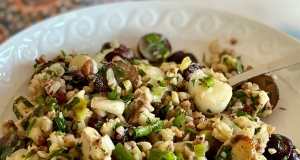 Chicken, Belgian Endive, and Grape Grain Salad
