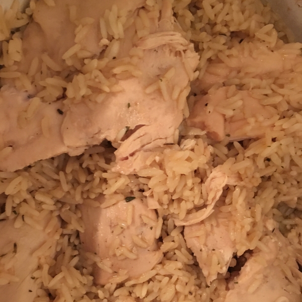 Slow Cooker Lime Chicken with Rice