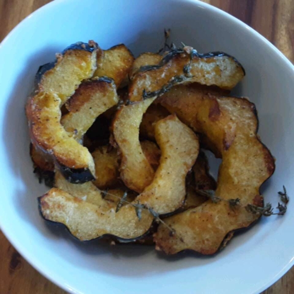 Parmesan-Roasted Acorn Squash