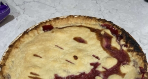 Fresh Raspberry Pie