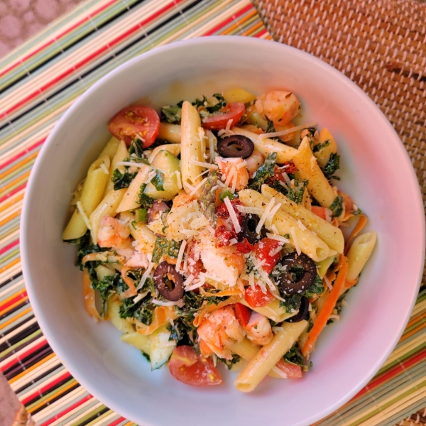 Kale Pasta Salad