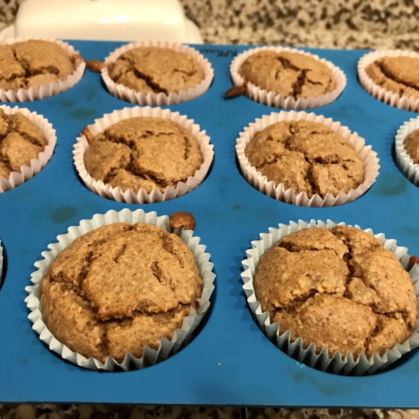Lower-Carb Banana Protein Muffins
